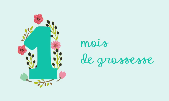 Icône 1er mois de grossesse – début de grossesse et premiers changements hormonaux