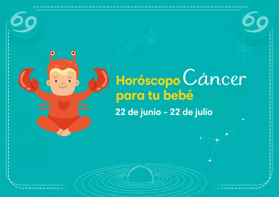 Personalidad del horóscopo cáncer para tu bebé

Cáncer
22 de junio- 22 de julio