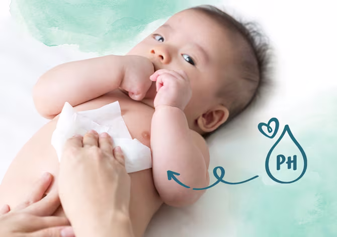 Einzigartige Formel, die den natürlichen pH-Wert der Haut wiederherstellt