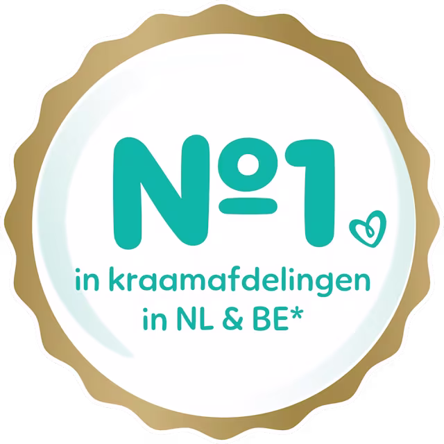 Logo nr. 1 in de kraamklinieken België en Nederland