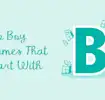 boy names that start with b