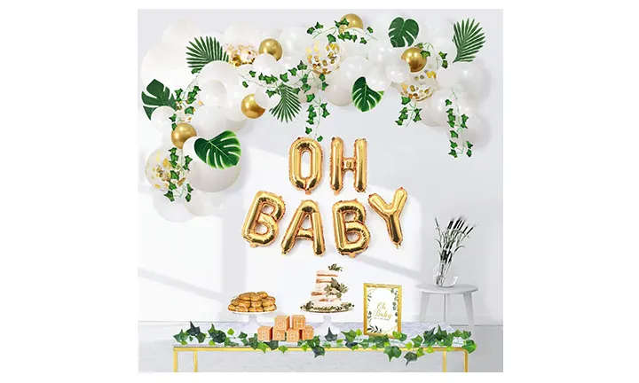 Ola Memoirs Greenery Baby Shower Decorations