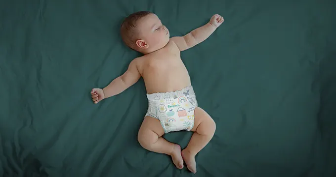 Pampers Bebé-durmiendo Cruisers-360