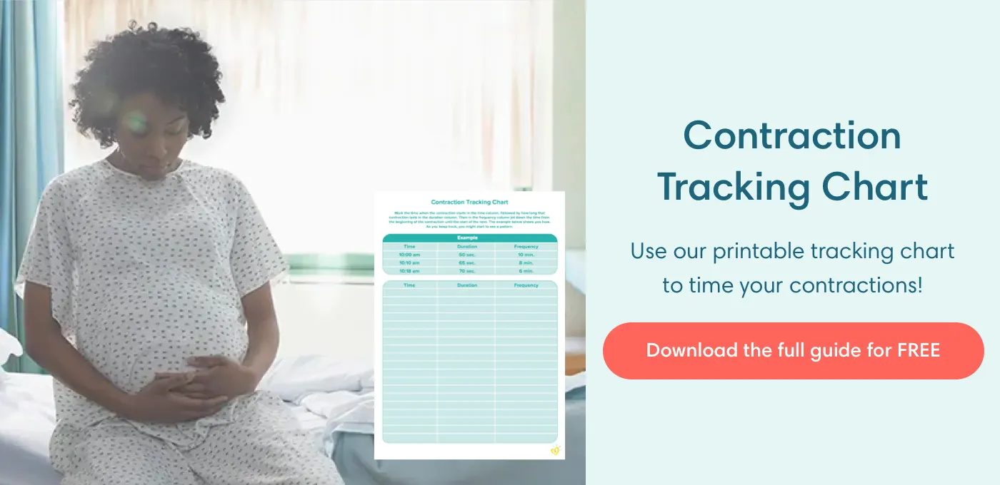 Contraction Tracking Chart