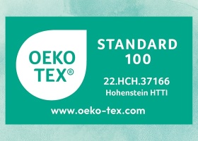 Certificirane prema normi  Standard 100 udruženja OEKO-TEX