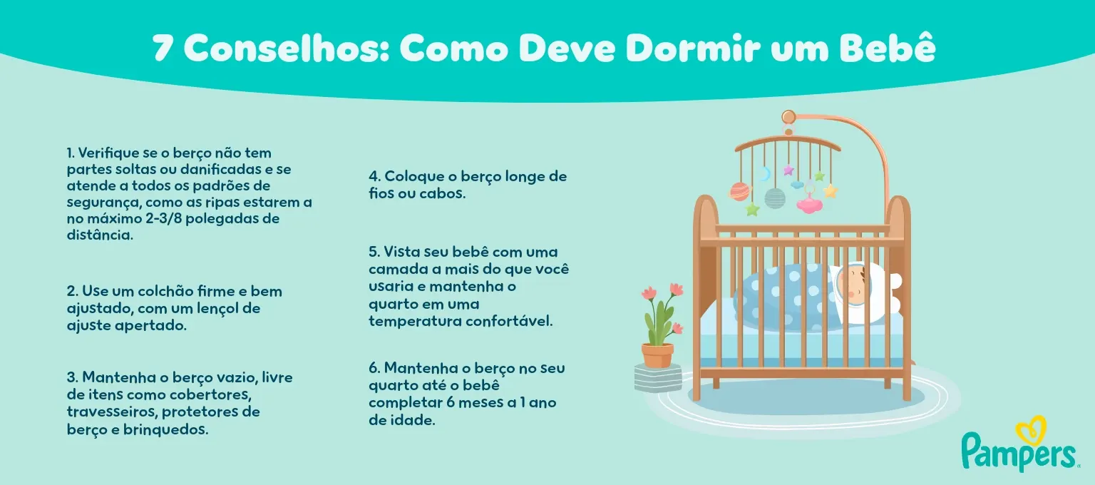 Como deve dormir um bebê Como deve dormir um bebê