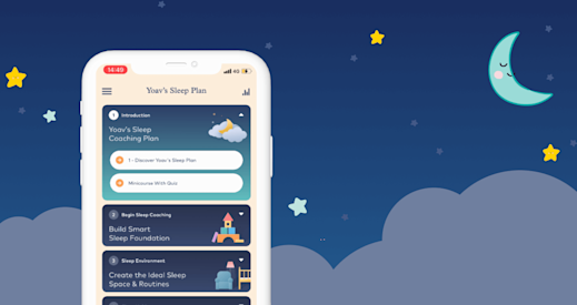 Join 1.3 million parents and get a custom sleep plan in just 3 minutes.