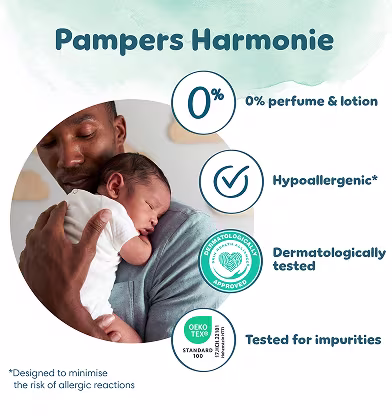 Pampers Harmonie certifications