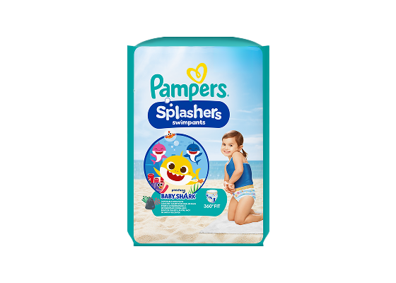 Pampers Splashers Baby Shark™ Schwimmwindeln