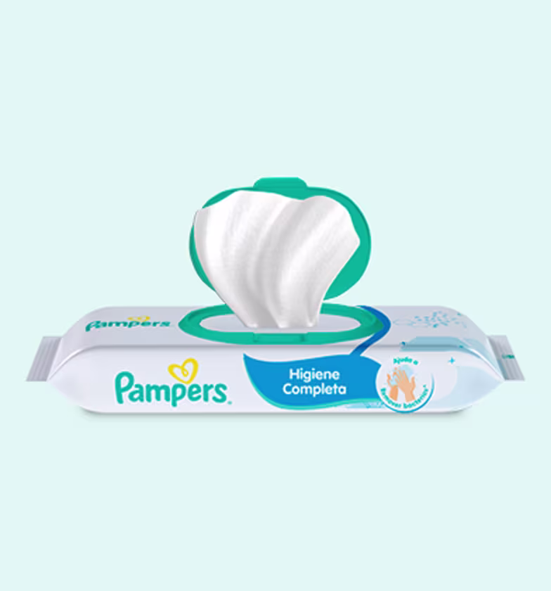 Lenços Umedecidos Pampers® Higiene Completa