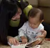 bedtime routine- reading to your toddler
