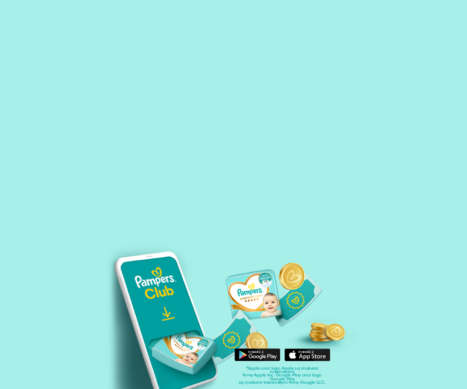 Darmowe pieluszki? Tylko z Pampers Club! Pobierz aplikację już dziś