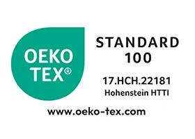 STANDARD 100 gecertificeerd door OEKO-TEX®