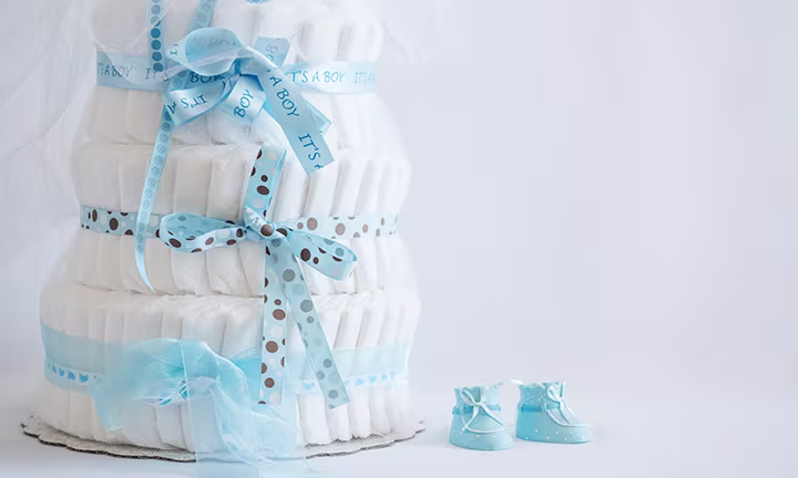 Diaper cake