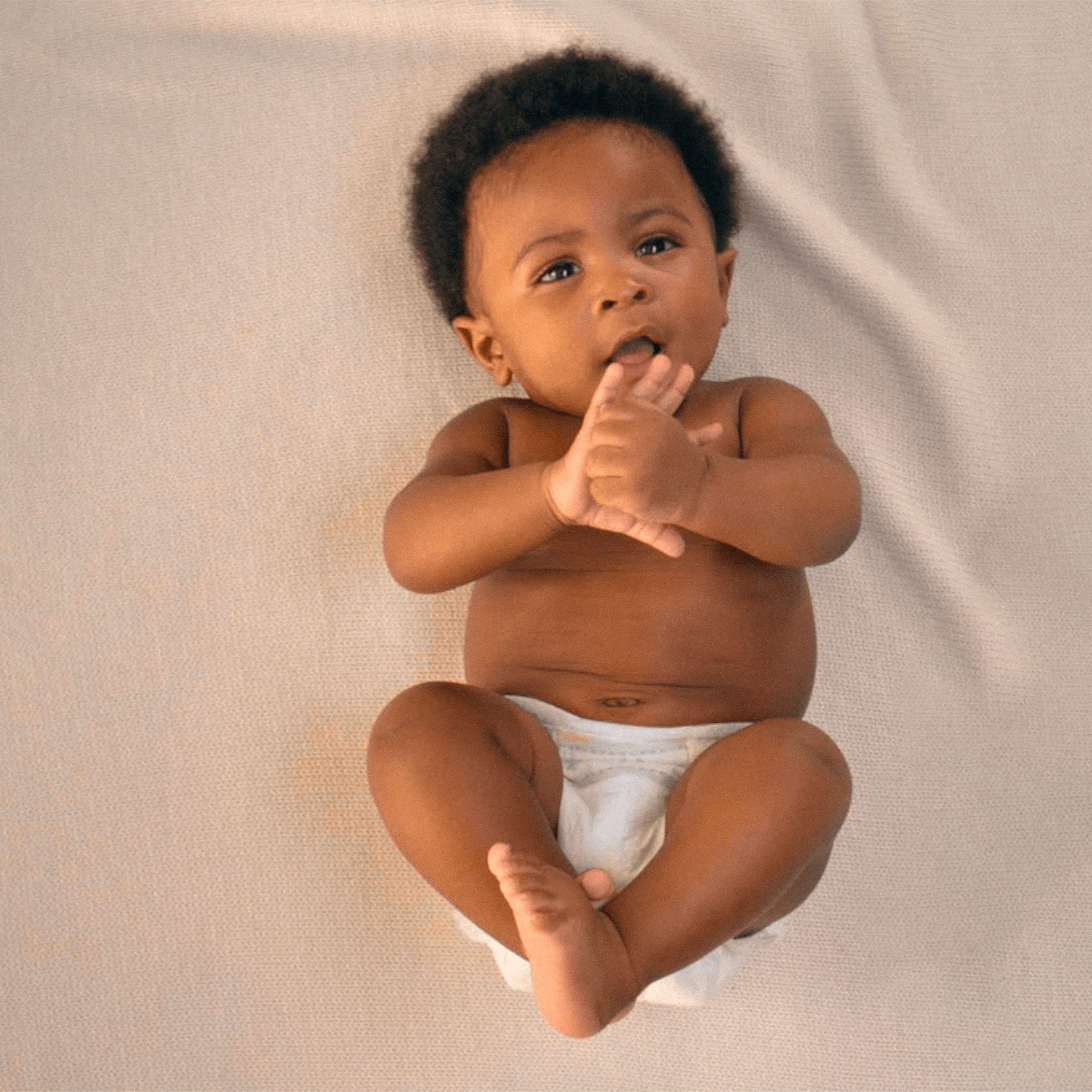 crawling child