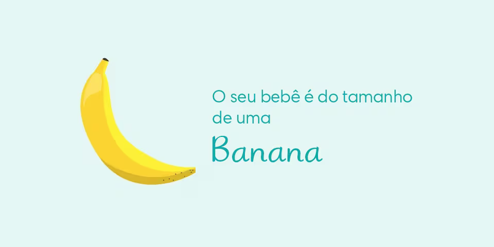 Your baby is the size of a banana