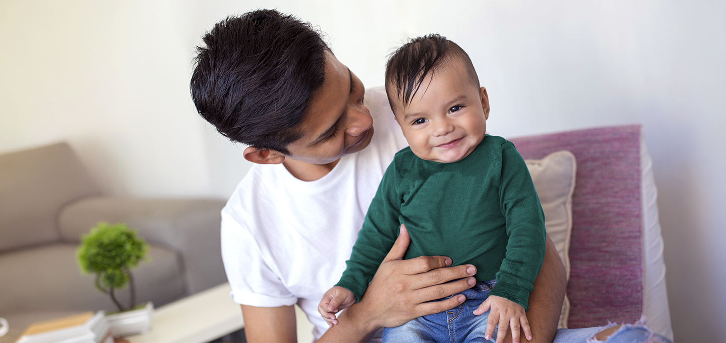 Baby with a Mexican-inspired name.