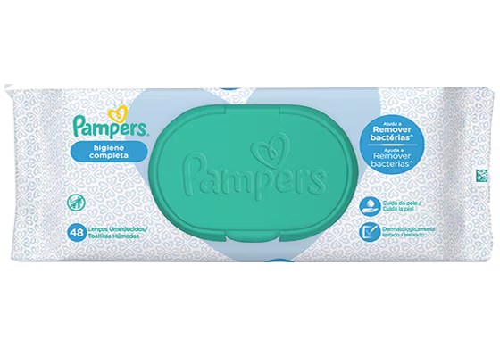 Pampers higiene completa