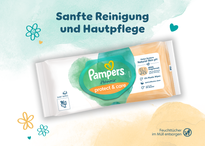 Pampers® Harmonie™ Protect & Care Feuchttücher