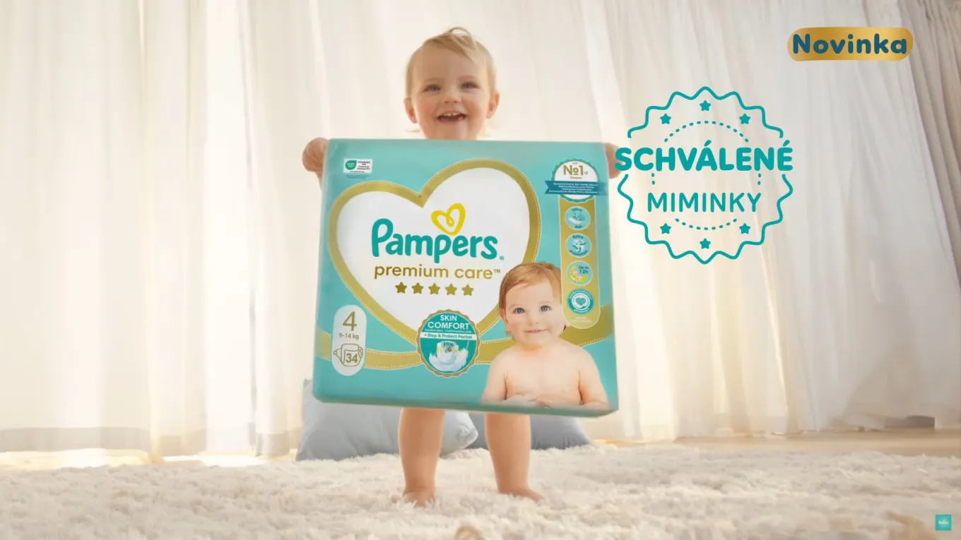 Pamper Premium Care schválené miminky