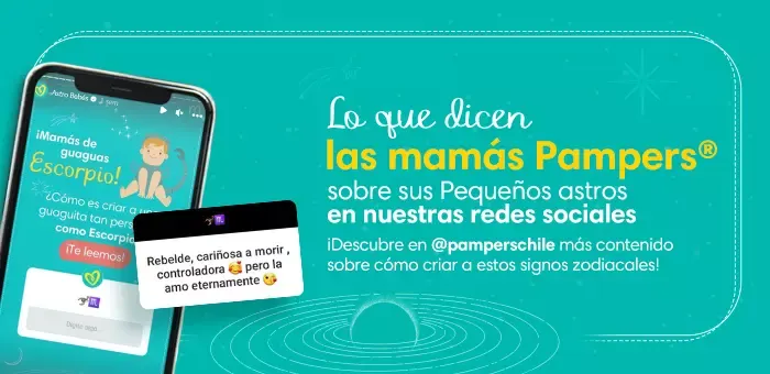 Horóscopo Escorpio para tu bebé: Testimonio de mamás Pampers