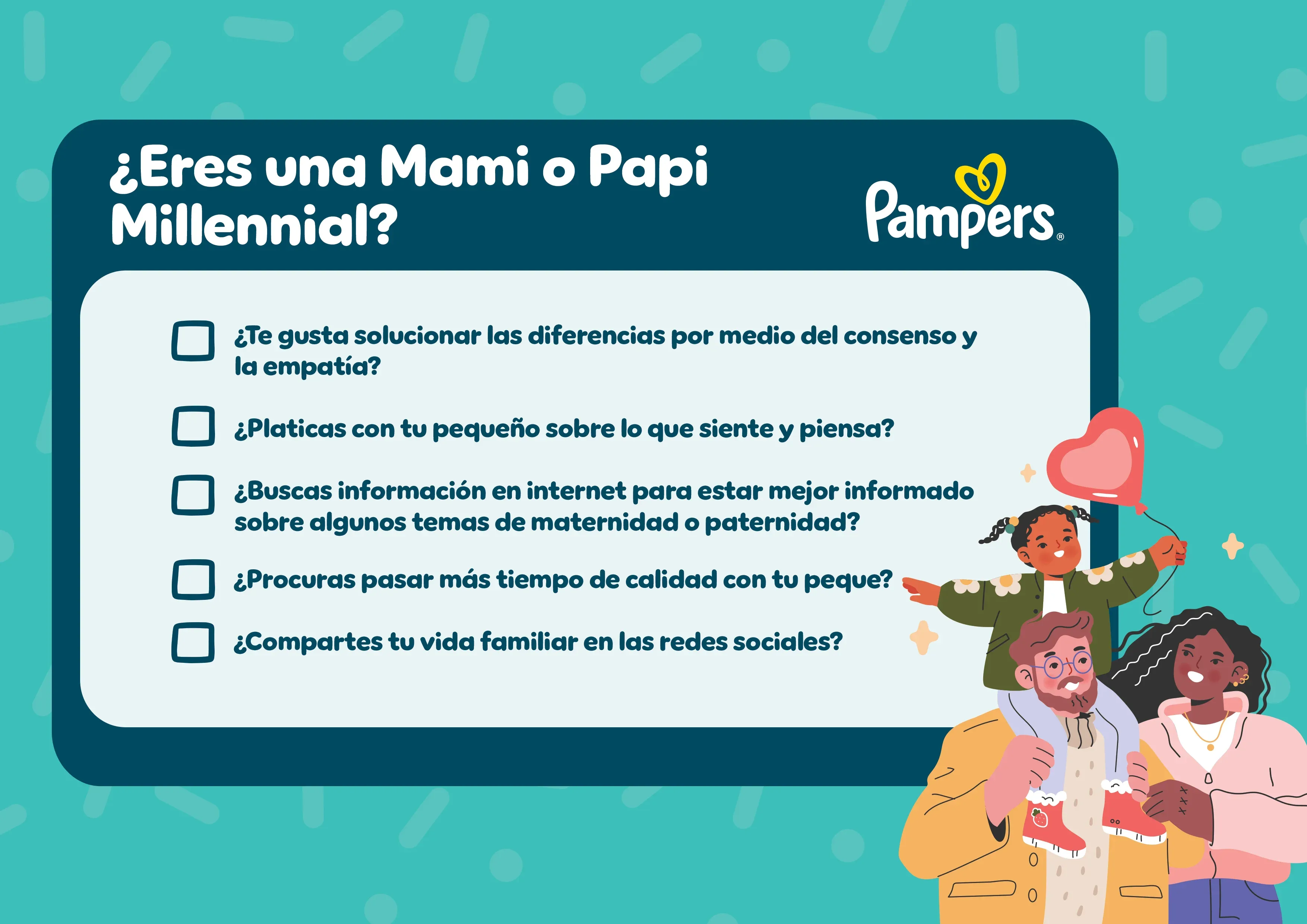 Descargable: "¿Eres una mami o papi millennial?" Quiénes son la Generación Millennial en la paternidad