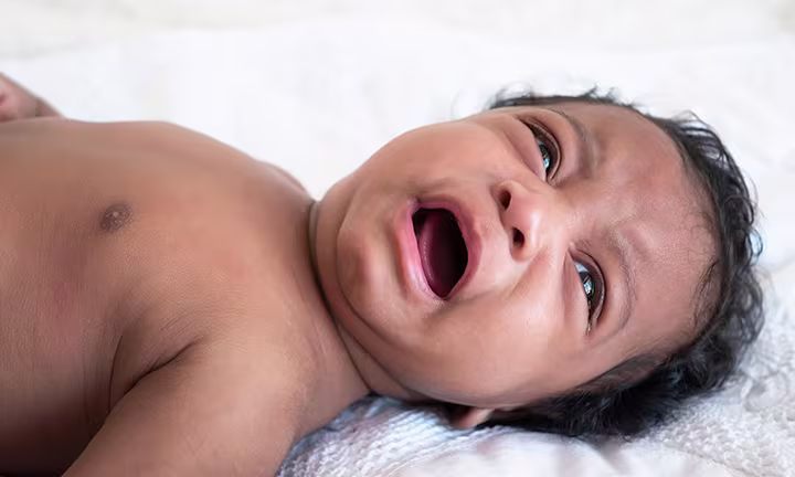 Wzdęcia u niemowlaka