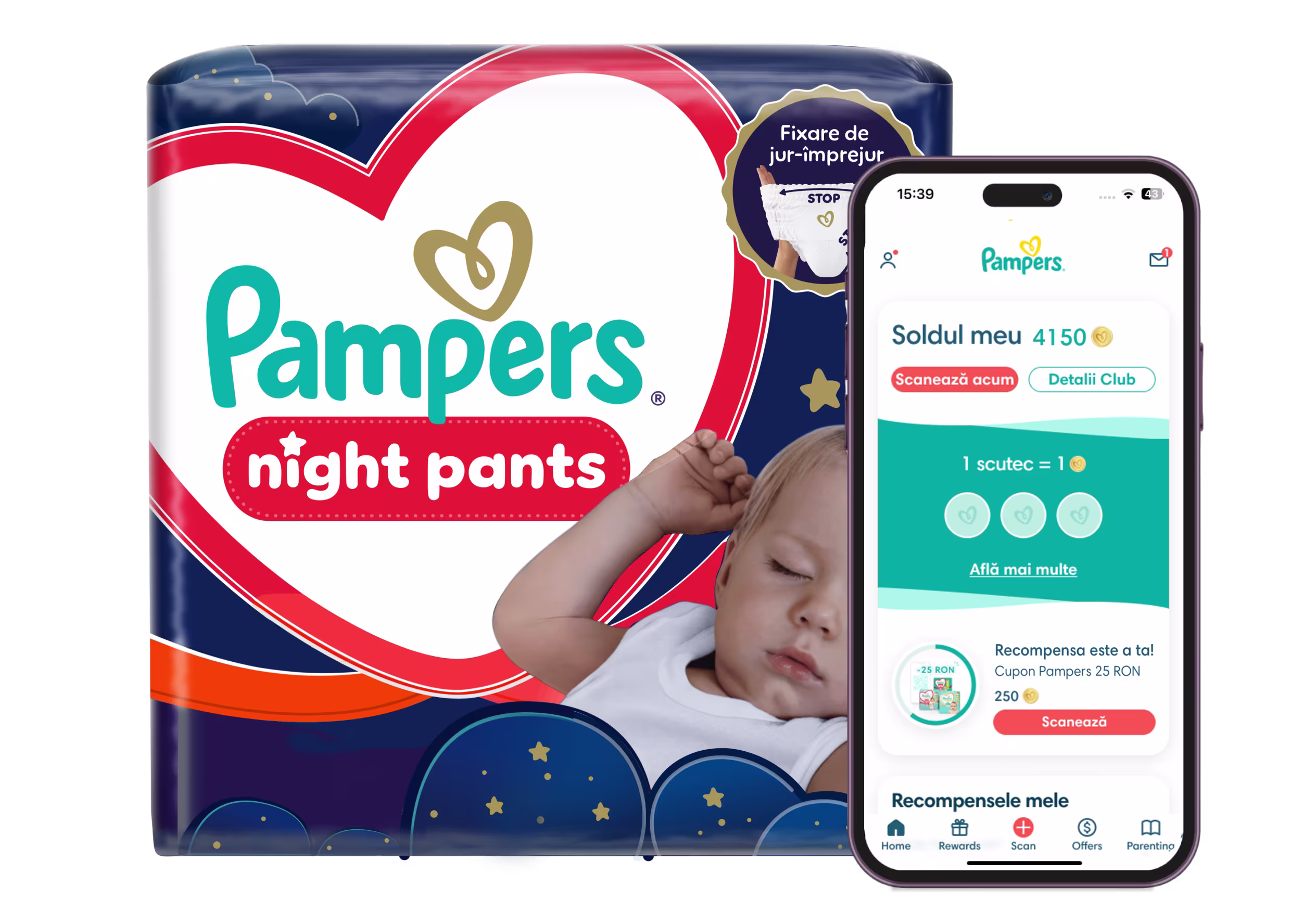 Pampers Night Pants