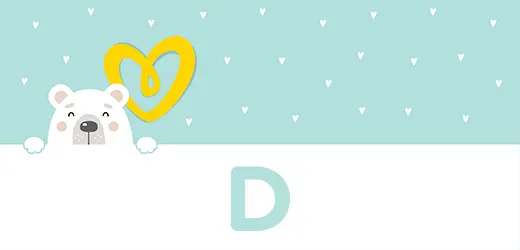 D ile Başlayan Türk Çocuk İsimleri