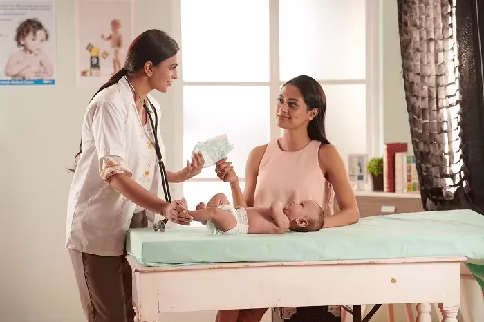 Baby Diaper Change 