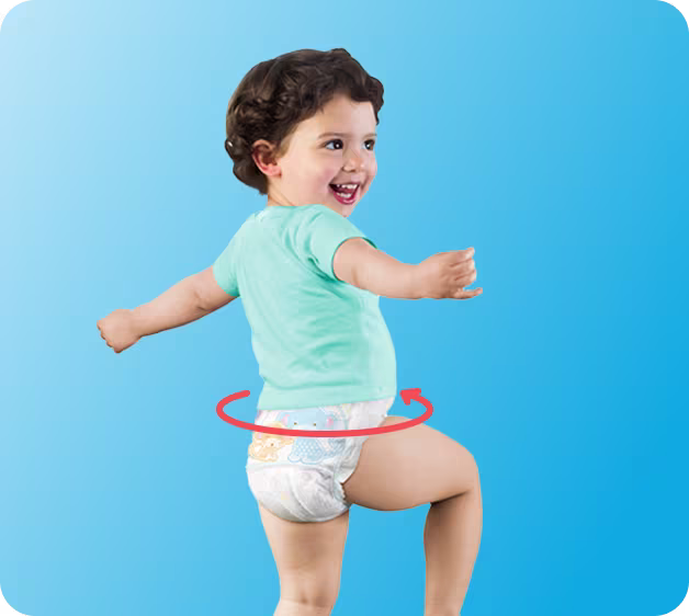 Recomendações personalizadas de ajuste de fraldas