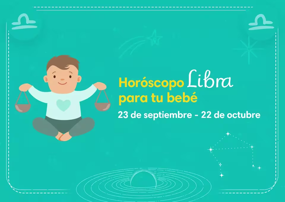 Personalidad del horóscopo Libra para tu bebé
Libra
23 de septiembre- 22 de octubre