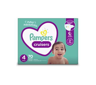 Pampers Cruisers Long-lasting fit