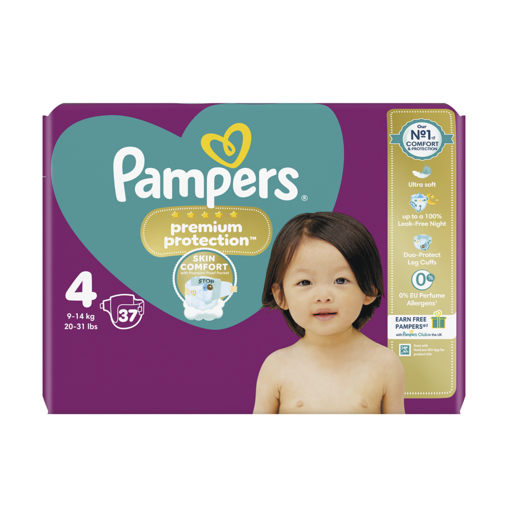 Pampers® Premium Protection™