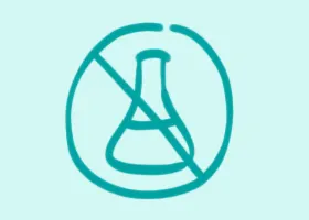 Icône fiole barrée