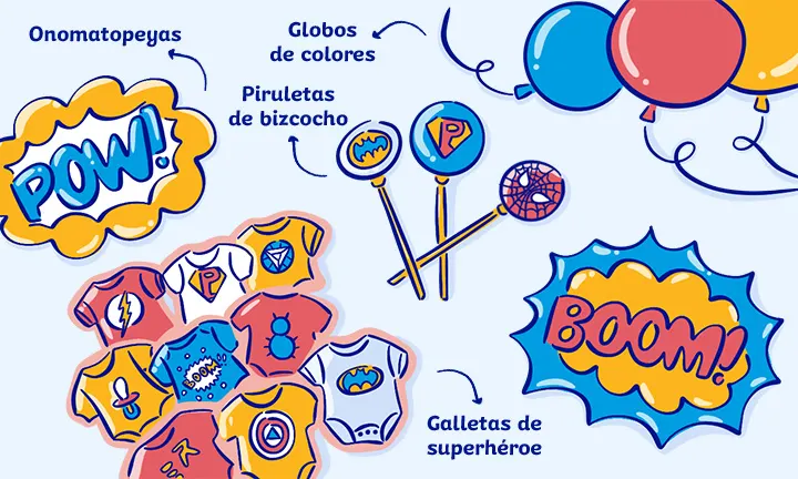 Ideas para una fiesta con temática de superhéroe