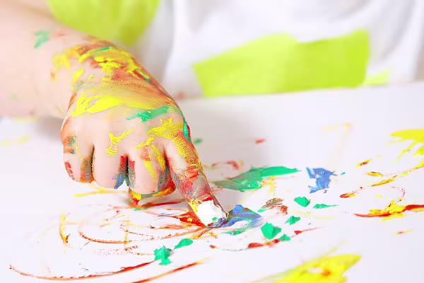 Pintar con los dedos 