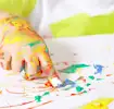 Pintar con los dedos
