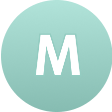 Avatar użytkownika - litera "M"