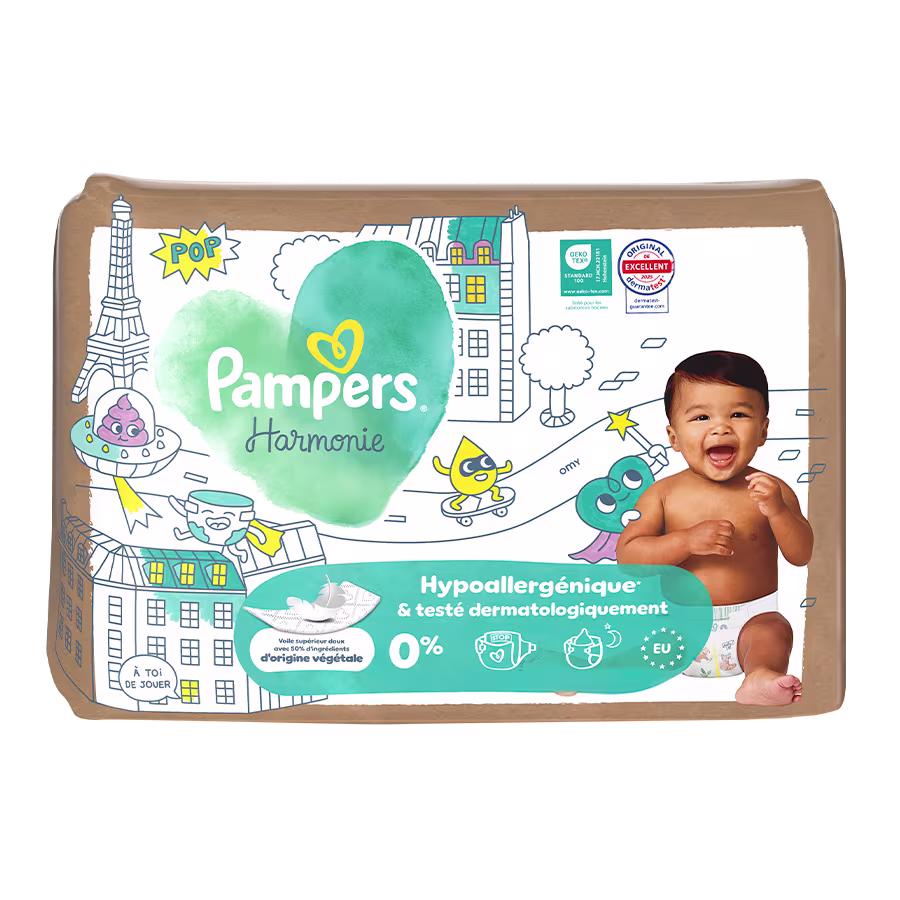 Pampers® Harmonie Couches TAILLE 1 - 6 4.8 out of 5 stars rating