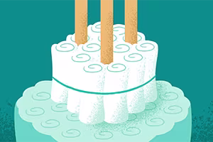 Nappy cake