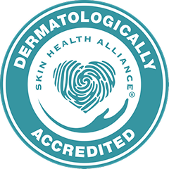 Skin Health Alliance certification showing Pampers are dermatologically accredited