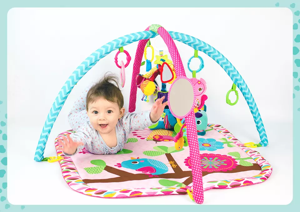 Tapetes de atividades para bebês