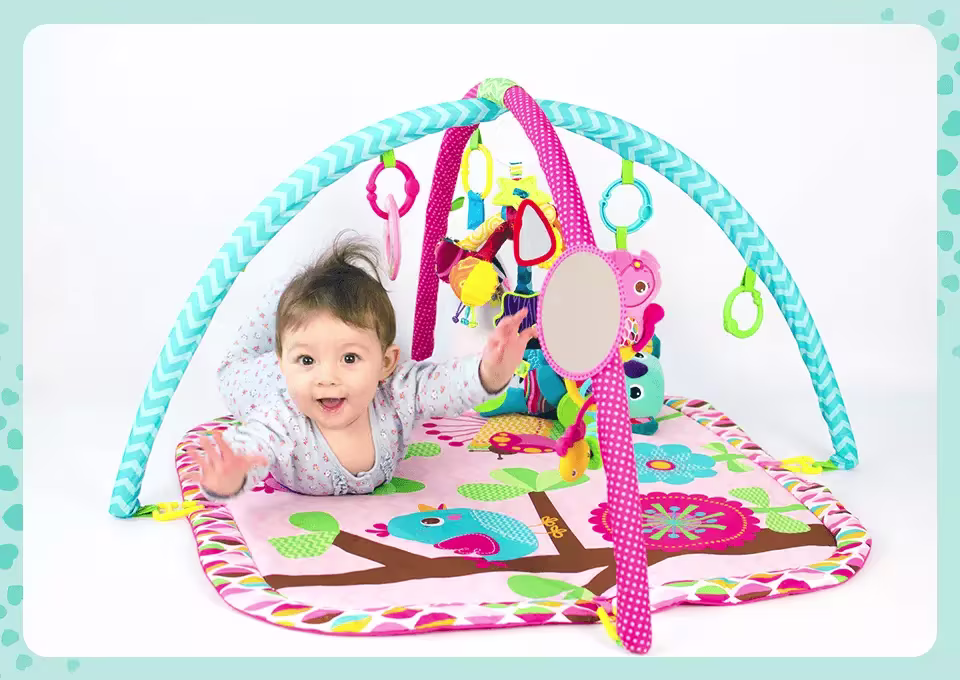 Tapetes de atividades para bebês