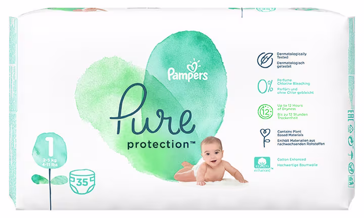 Pampers Pure Protection for Newborn