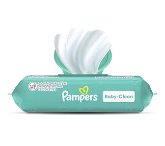 Pampers® Baby Clean Fragrance Free Wipes
