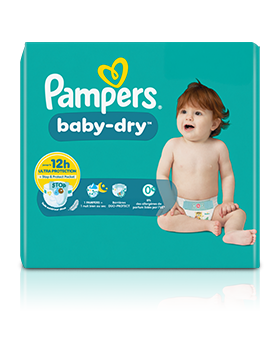 Packshot baby dry
