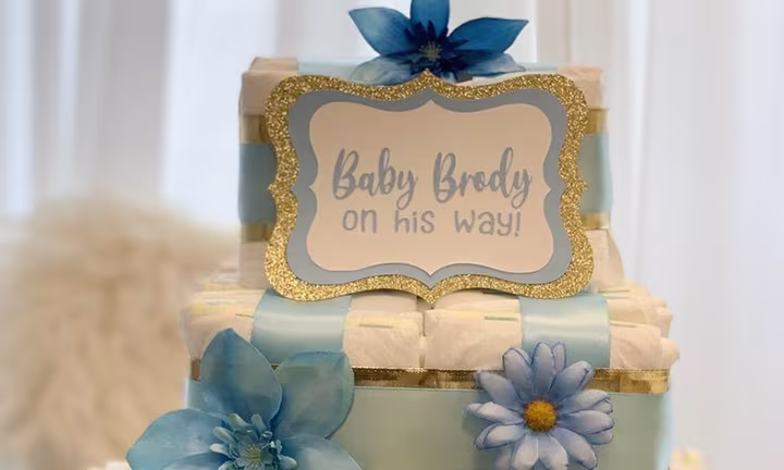 diy diaper cake