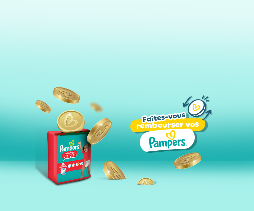 Faites-vous rembourser vos Pampers