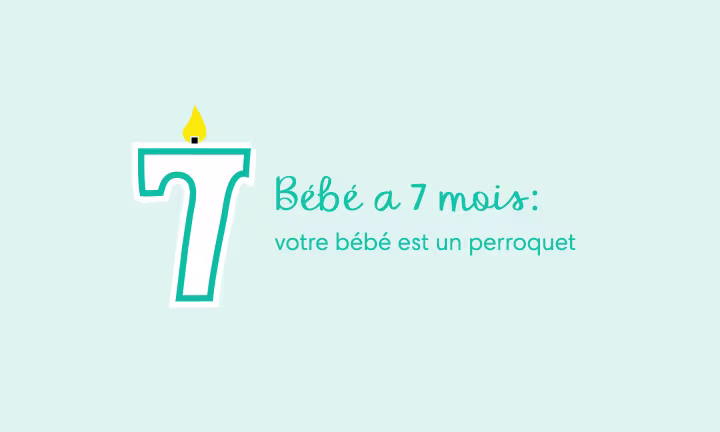 Bébé a 7 mois